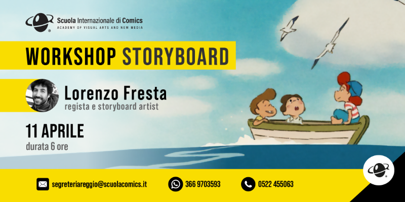 Immagine della news Workshop di Storyboard con Lorenzo Fresta