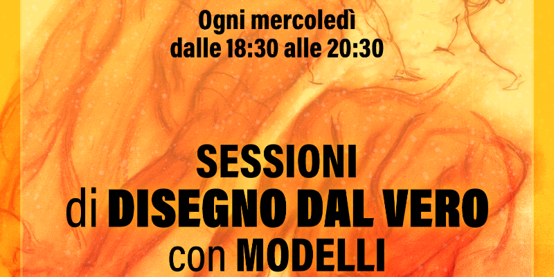 Immagine news on focus: DISEGNO DAL VERO CON MODELLI - LIFE DRAWING SESSIONS WITH LIVE MODELS